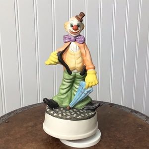 Vintage “Send in the Clowns” Music Box